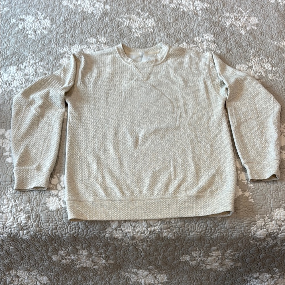 Lululemon Cream Textured Shirt